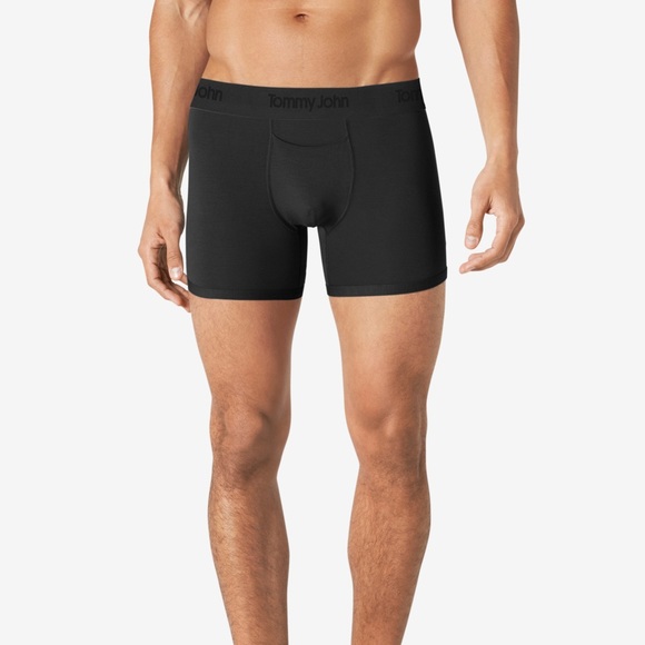 Tommy John Second Skin Trunk 4" | Black MEDIUM - Picture 10 of 10